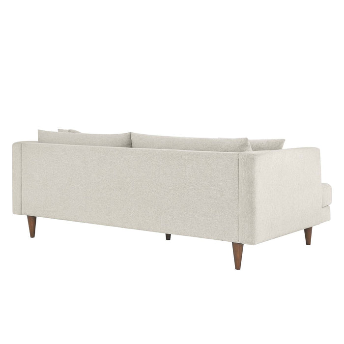 Zoya Upholstered Down-Filled Sofa - Luxurious Comfort for Modern Living Rooms and Family Spaces