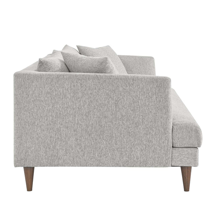 Zoya Upholstered Down-Filled Sofa - Luxurious Comfort for Modern Living Rooms and Family Spaces