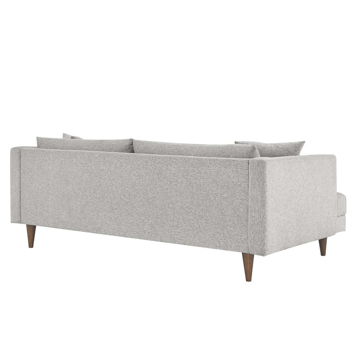 Zoya Upholstered Down-Filled Sofa - Luxurious Comfort for Modern Living Rooms and Family Spaces
