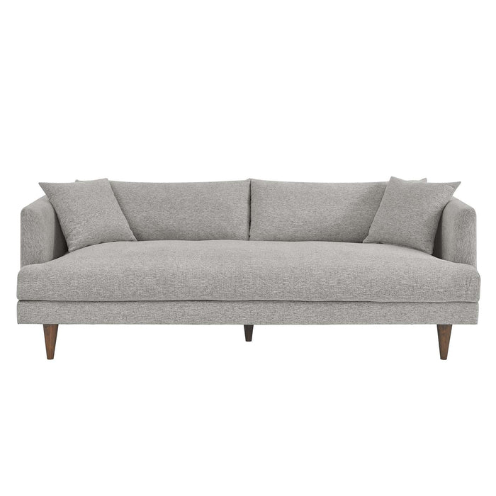 Zoya Upholstered Down-Filled Sofa - Luxurious Comfort for Modern Living Rooms and Family Spaces