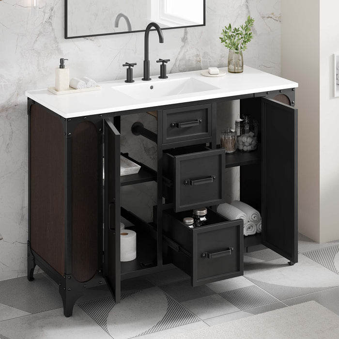Steamforge Bathroom Cabinet Basin Not Included