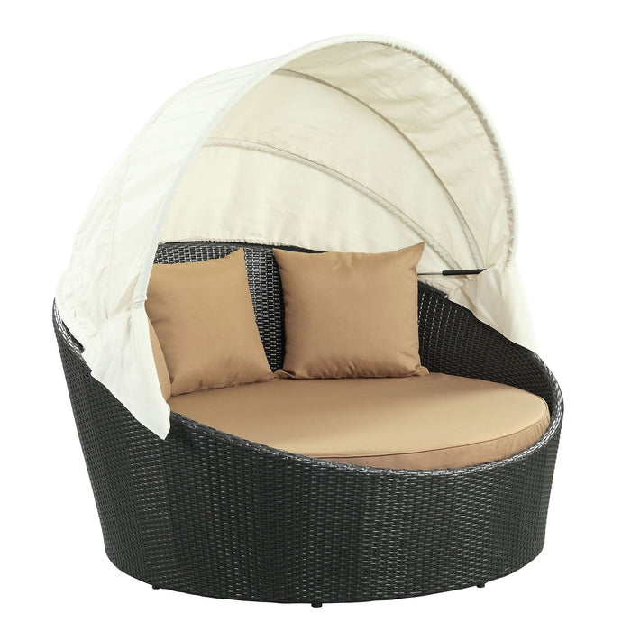Siesta Canopy Outdoor Patio Daybed - view 17
