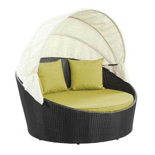 Siesta Canopy Outdoor Patio Daybed - alternate angle view