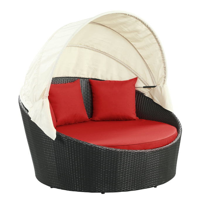 Siesta Canopy Outdoor Patio Daybed - view 23