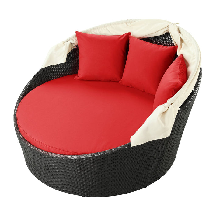 Siesta Canopy Outdoor Patio Daybed - view 25