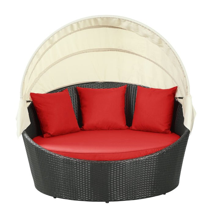 Siesta Canopy Outdoor Patio Daybed - view 27