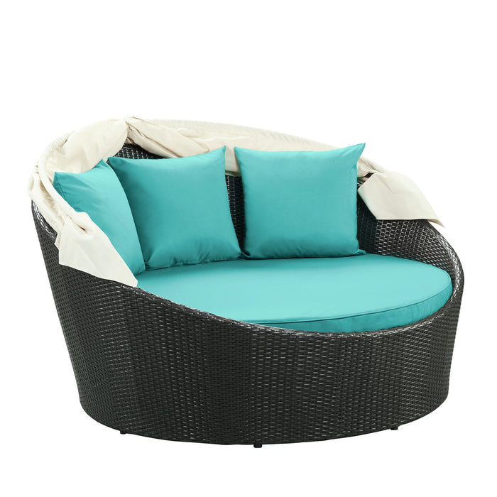 Siesta Canopy Outdoor Patio Daybed - view 9