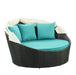 Siesta Canopy Outdoor Patio Daybed - view 9