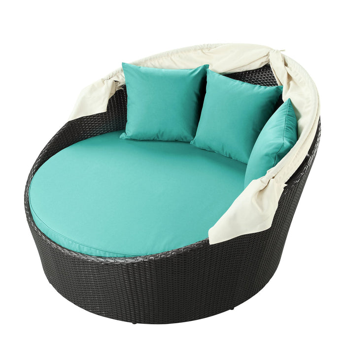 Siesta Canopy Outdoor Patio Daybed - view 10