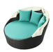 Siesta Canopy Outdoor Patio Daybed - view 10