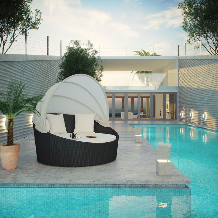 Siesta Canopy Outdoor Patio Daybed - view 15