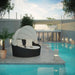 Siesta Canopy Outdoor Patio Daybed - view 13