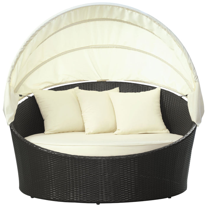 Siesta Canopy Outdoor Patio Daybed - view 14