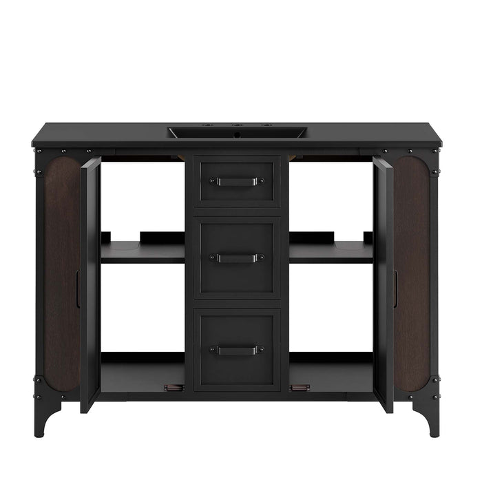 Steamforge Bathroom Cabinet Basin Not Included