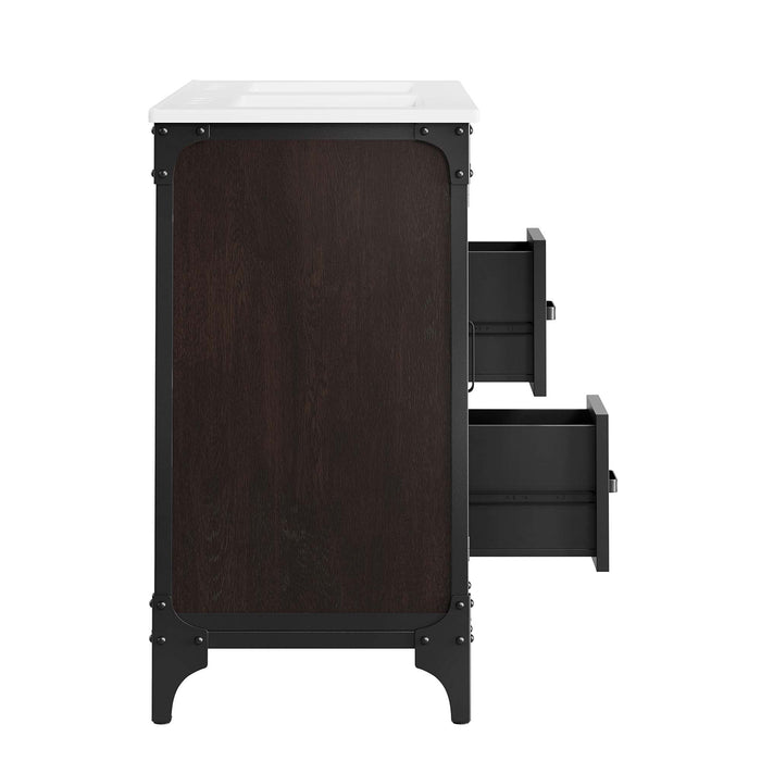 Steamforge Bathroom Cabinet Basin Not Included