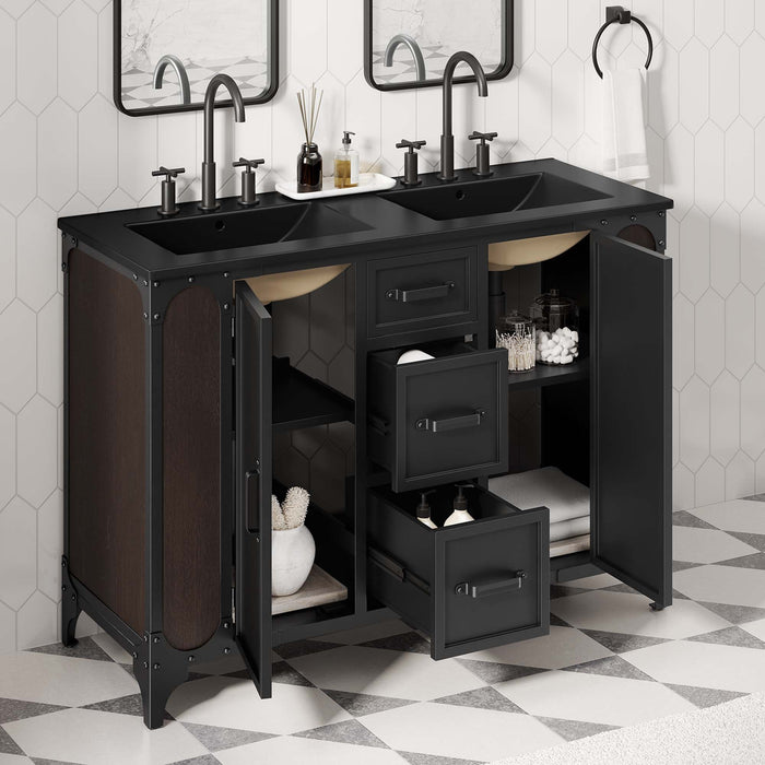 Steamforge Bathroom Cabinet Basin Not Included