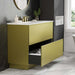 Quantum Bathroom Vanity Basin Included White Gold / 48" Single