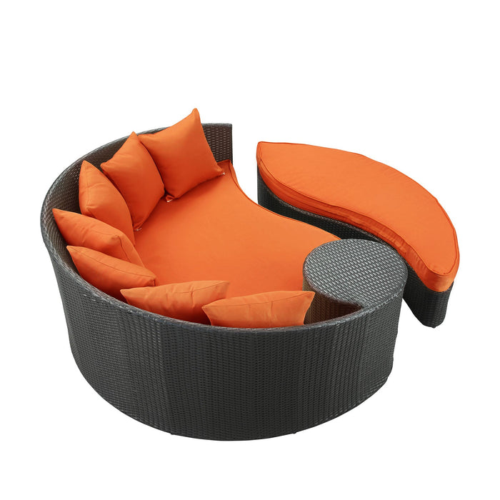 Taiji Outdoor Patio Wicker Daybed - view 6