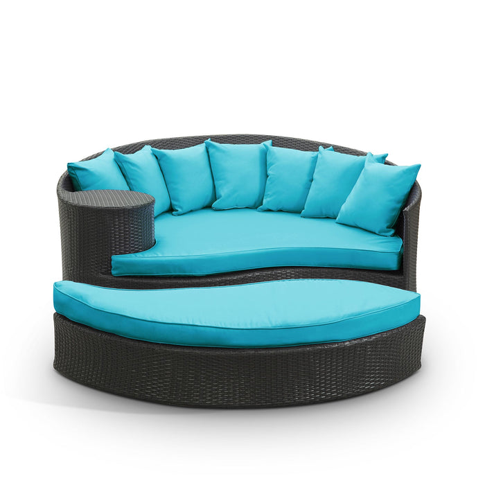 Taiji Outdoor Patio Wicker Daybed - view 12