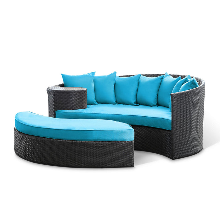 Taiji Outdoor Patio Wicker Daybed - view 10