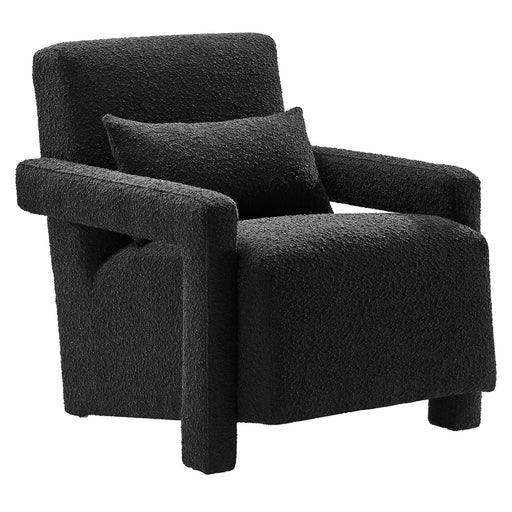 Modway Mirage Boucle Upholstered Armchair Living Room Furniture - View 26