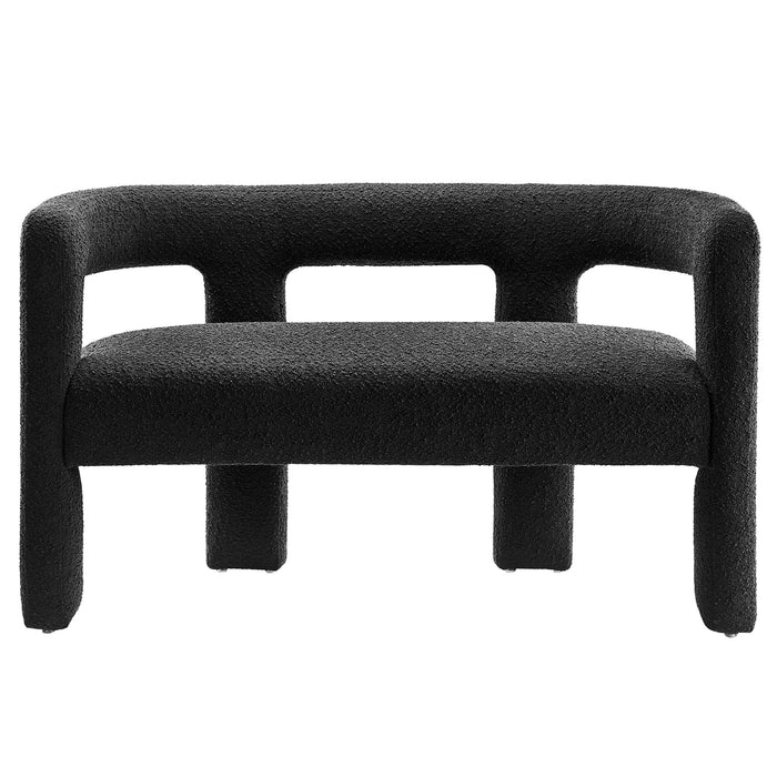 Kayla Boucle Upholstered Loveseat - view 8