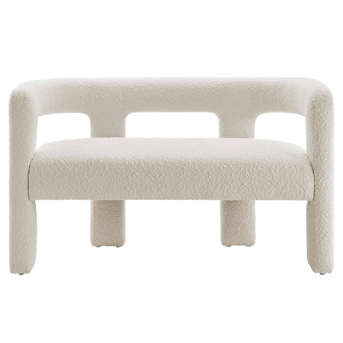 Kayla Boucle Upholstered Loveseat - view 17