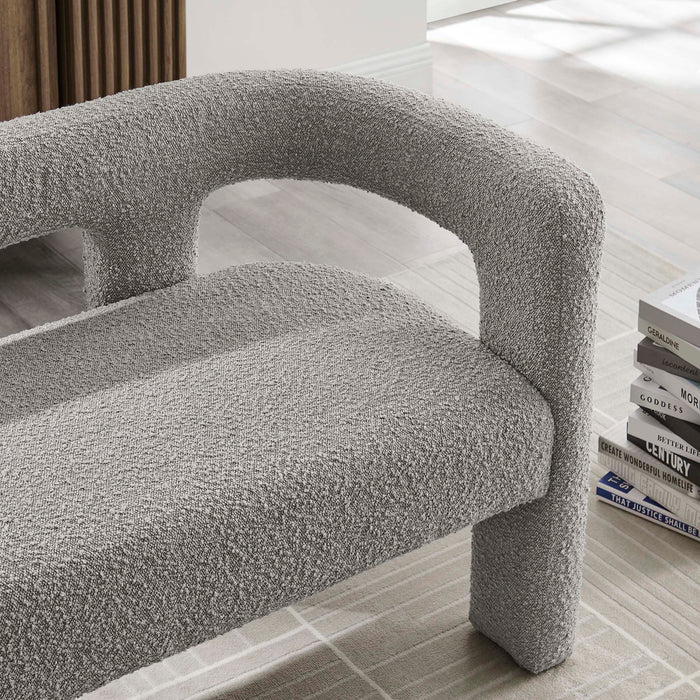 Kayla Boucle Upholstered Loveseat - view 23