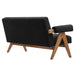 Lyra Boucle Fabric Loveseat - view 7