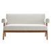 Lyra Boucle Fabric Loveseat - view 17