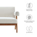 Lyra Boucle Fabric Loveseat - view 12