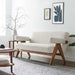 Lyra Boucle Fabric Loveseat - view 10