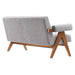 Lyra Boucle Fabric Loveseat - view 25