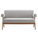 Lyra Boucle Fabric Loveseat - view 26