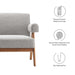 Lyra Boucle Fabric Loveseat - view 21
