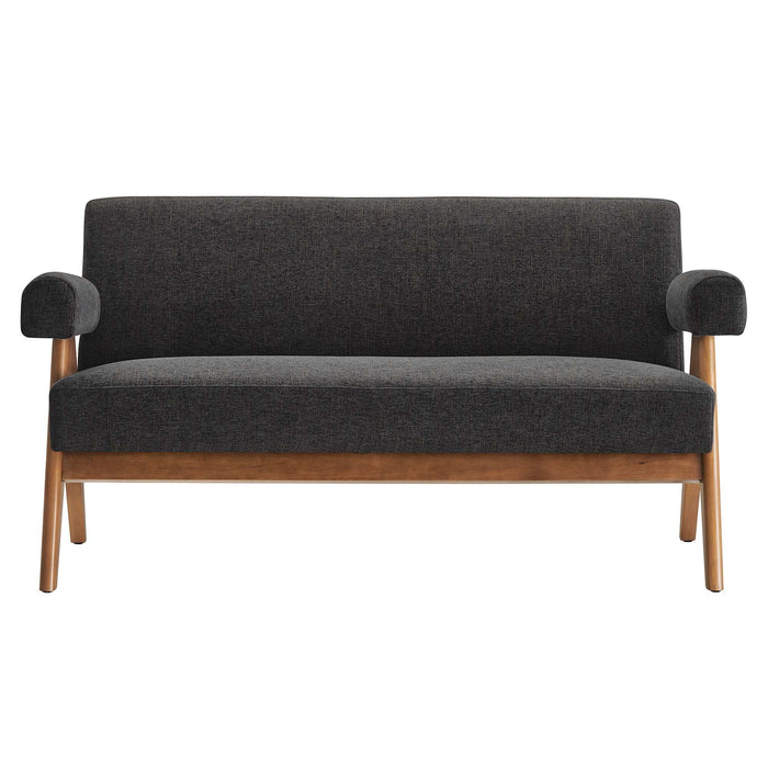 Lyra Fabric Loveseat - view 8