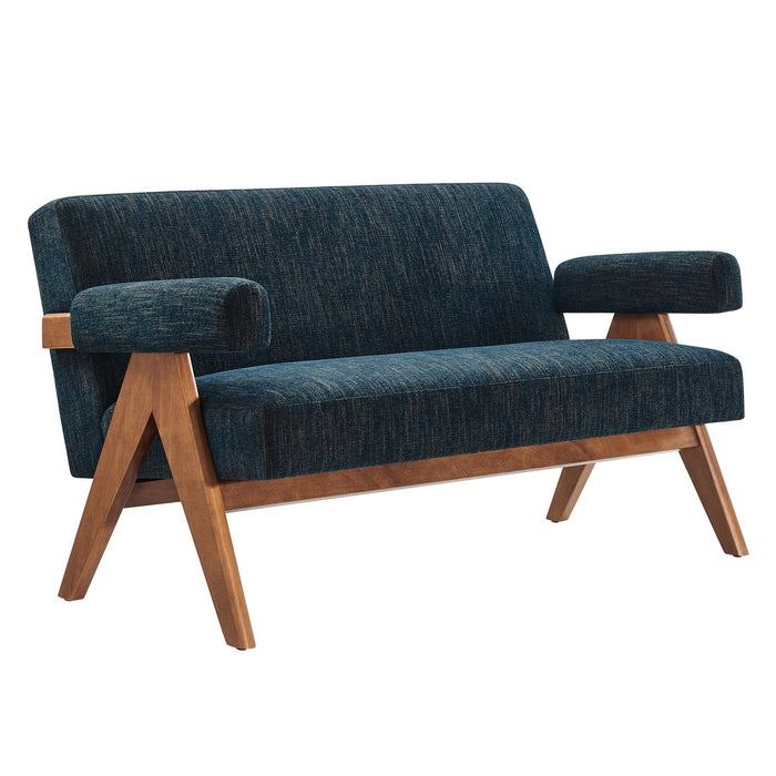 Lyra Fabric Loveseat - view 11