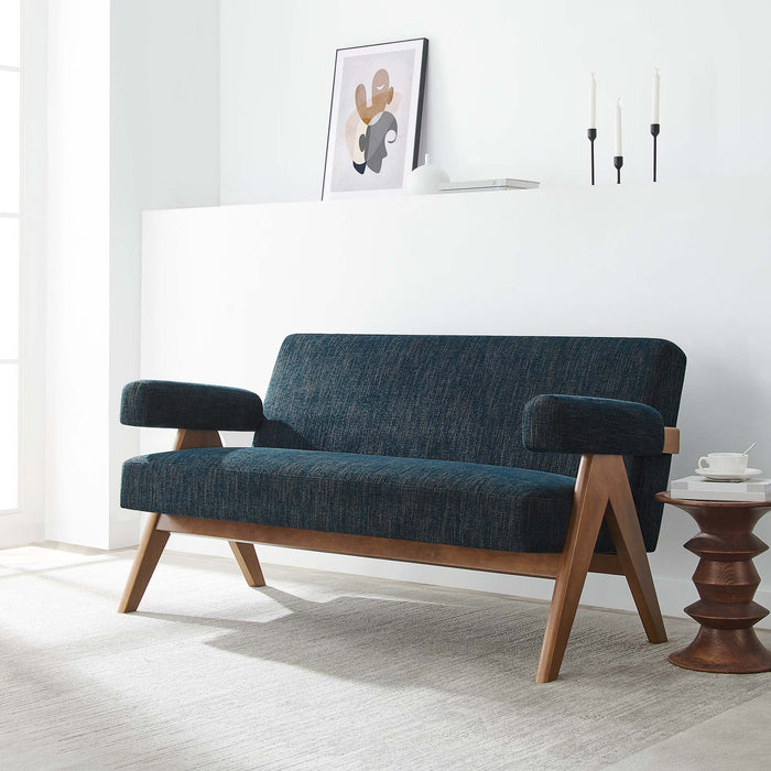 Lyra Fabric Loveseat - view 10