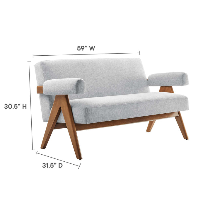 Lyra Fabric Loveseat - view 31