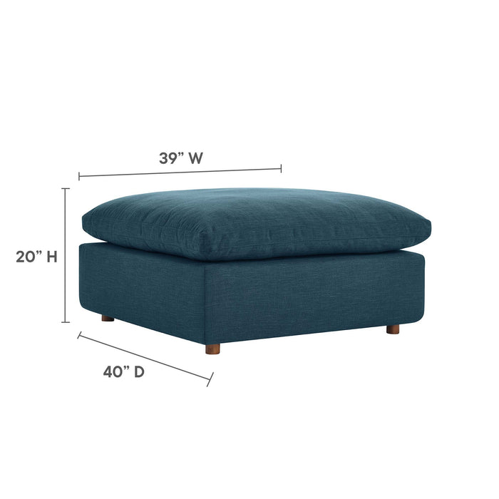 Commix Down Filled Overstuffed Sectional Sofa and Ottoman Set - view 5