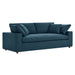 Commix Down Filled Overstuffed Sectional Sofa and Ottoman Set - view 8