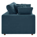 Commix Down Filled Overstuffed Sectional Sofa and Ottoman Set - view 11