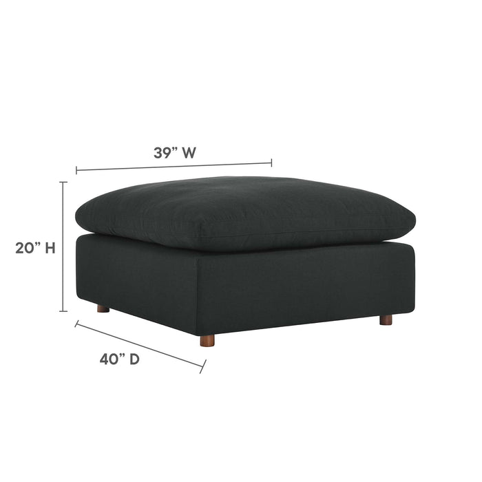 Commix Down Filled Overstuffed Sectional Sofa and Ottoman Set - view 20