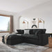 Commix Down Filled Overstuffed Sectional Sofa and Ottoman Set - view 16