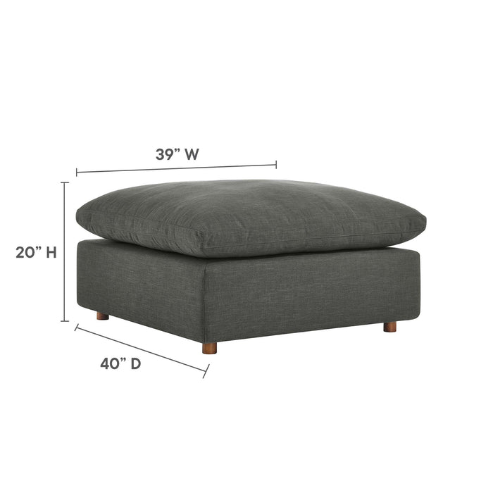 Commix Down Filled Overstuffed Sectional Sofa and Ottoman Set - view 35
