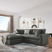 Commix Down Filled Overstuffed Sectional Sofa and Ottoman Set - view 31