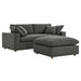 Commix Down Filled Overstuffed Sectional Sofa and Ottoman Set - view 32