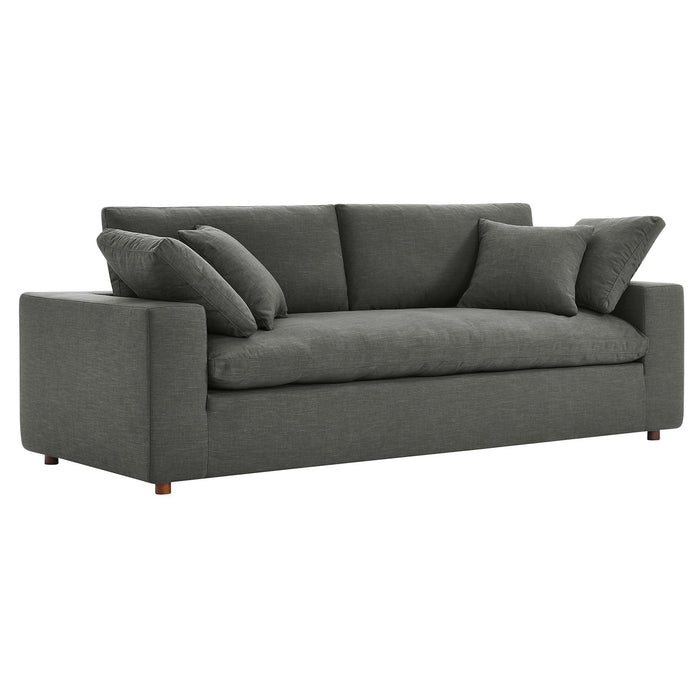 Commix Down Filled Overstuffed Sectional Sofa and Ottoman Set - view 38