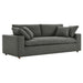 Commix Down Filled Overstuffed Sectional Sofa and Ottoman Set - view 38