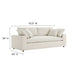 Commix Down Filled Overstuffed Sectional Sofa and Ottoman Set - view 49